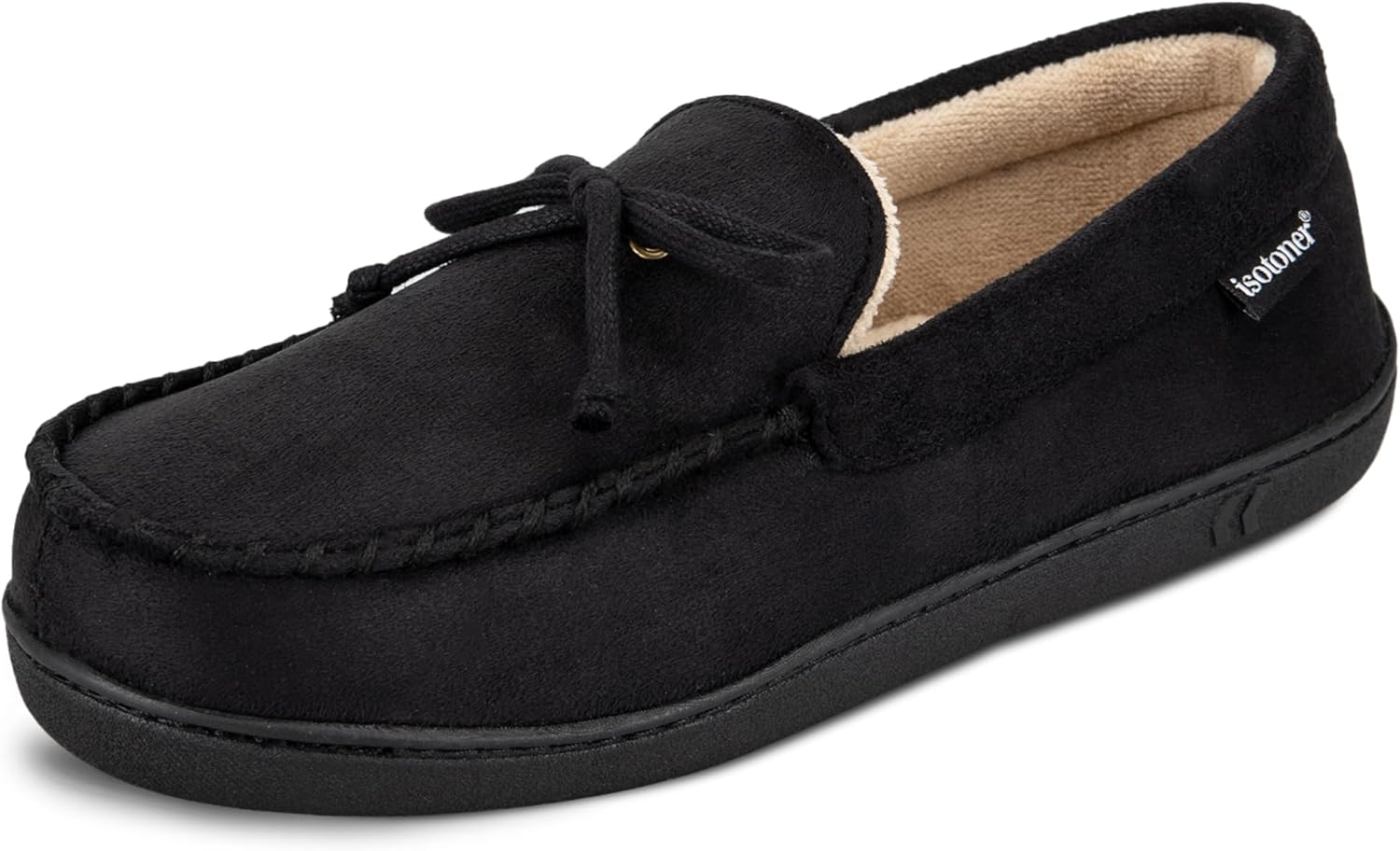 isotoner Men's Slip-on Moccasin - Memory Foam Comfort