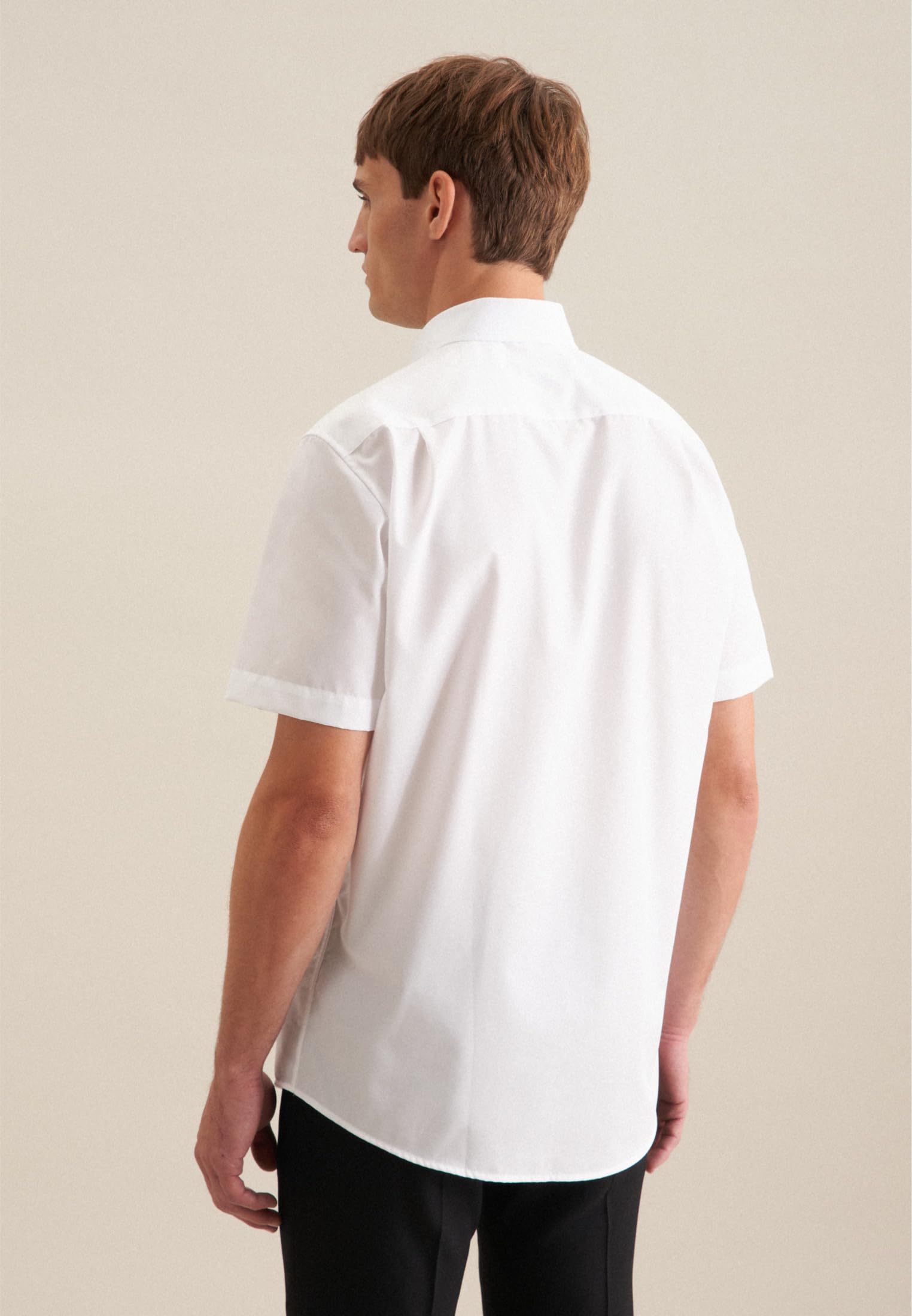 Seidensticker Herren Mens Regular Shortsleeve Business Hemd – Bild 3