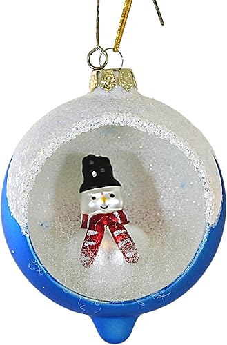 Bethany Lowe Adorno de muesca de muñeco de nieve