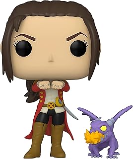 Marvel Funko POP Vinyl Figure | Kate Pryde with Lockheed