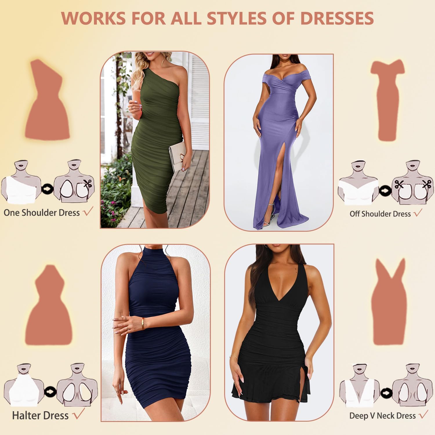 Invisible Breast Lift Tape Adhesive Sticky Push Up Bra for A-E Cup Large Breast - Image 7