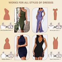 Vista 5 de Sujetador adhesivo adhesivo de levantamiento de senos invisible para copa A-E pecho grande