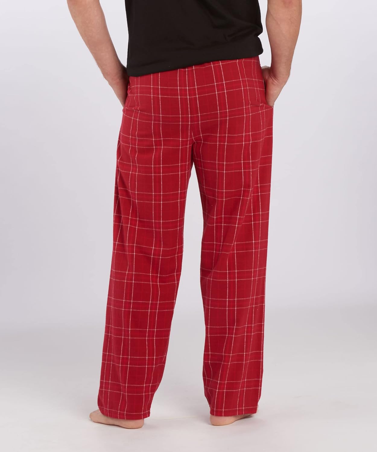 boxercraft Men's NCAA School Graphic Harley Flannel Pant - Image 4