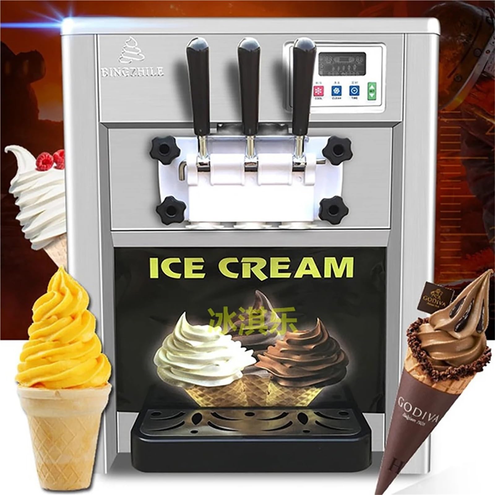 1 Pezzo Vassoio Antigoccia Plastica Ricambio Macchina Gelato Morbido