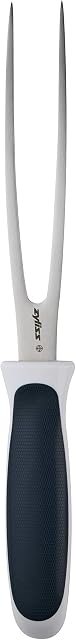 Zyliss E920220 Comfort Meat Carving Fork | 18.5 cm/7.25 Inch | Japanese Stainless Steel | Black/White | Meat Carving Fork/Tool | Dishwasher Safe | 5 Year Guarantee
