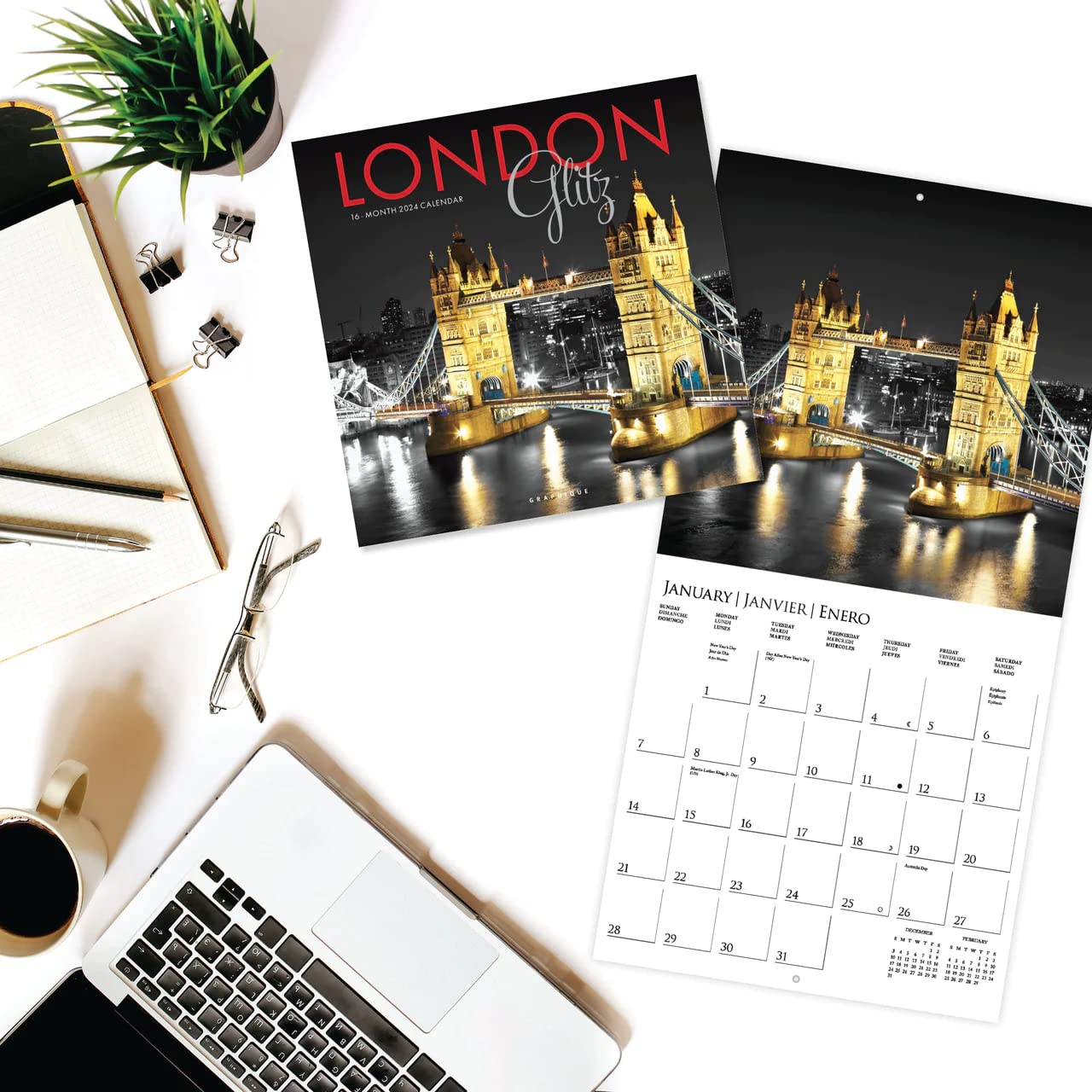 London Glitz, 12” x 12” - Image 2