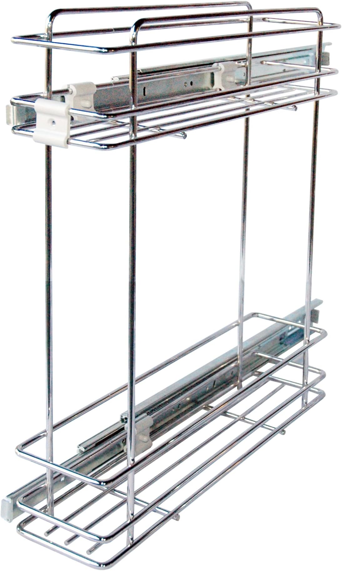 XStar xst-ces15 Bottle Basket, Chrome Wire, Silver