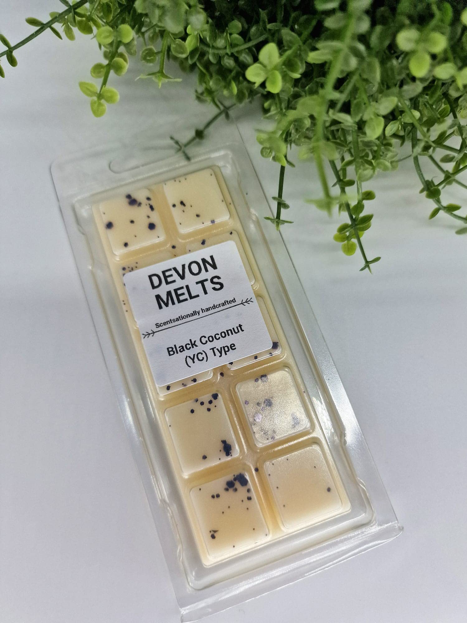 Devon Melts - Black Coconut (YC) Type - Highly Scented 100% Soy Wax Snapbar