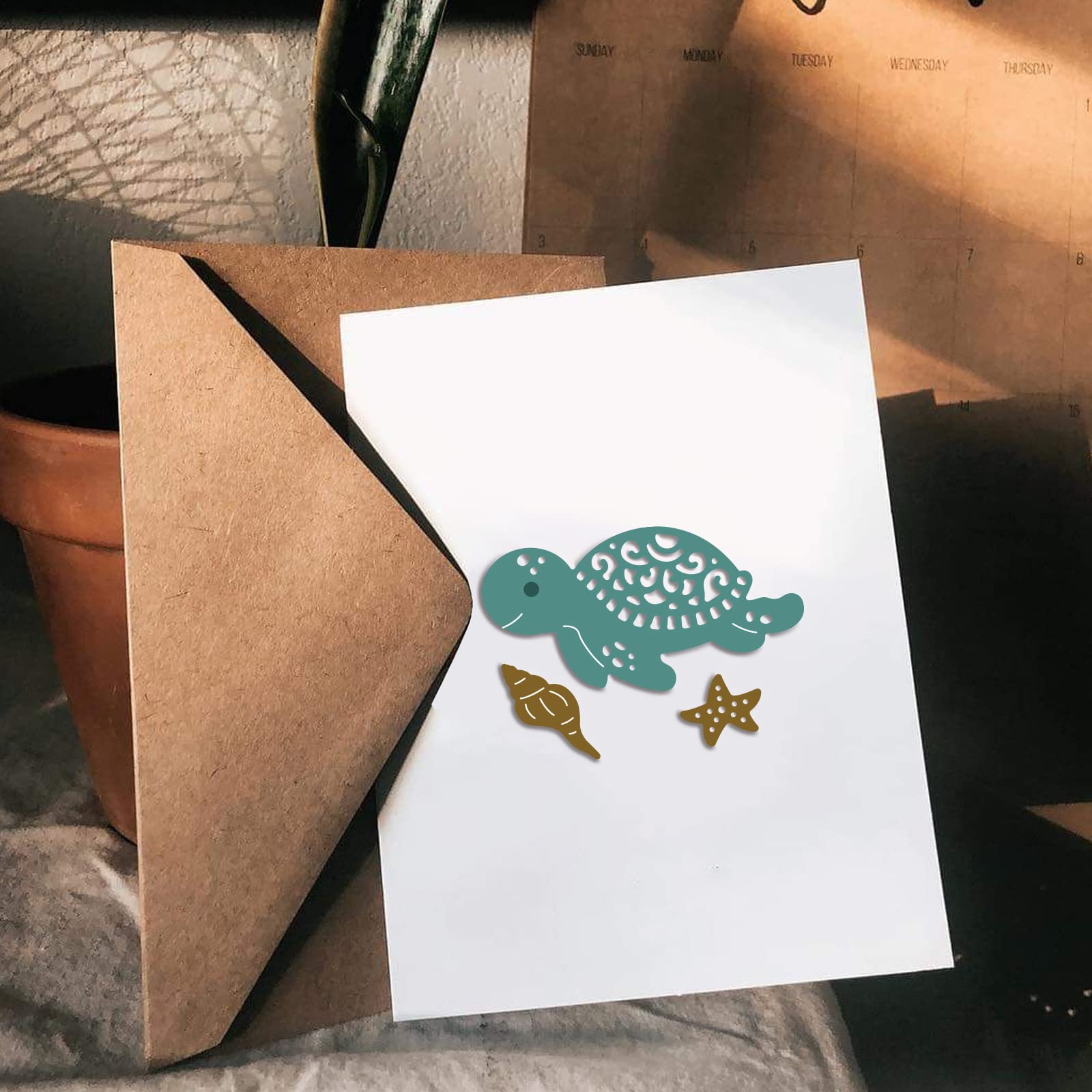 Globleland Tortue De Mer Métal Matrice De Découpe De Découpe étoile De