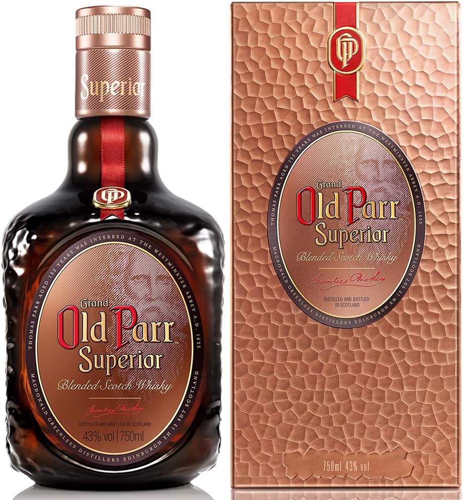 Old Parr Superior 43％ 750ml Old Parr Superior in Box Blended