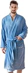 PJGGZ Serviette Robe pour Homme - Serviette sèche rapide ultra-absorbante souple Kimono Peignoir, Spa & Hôtel