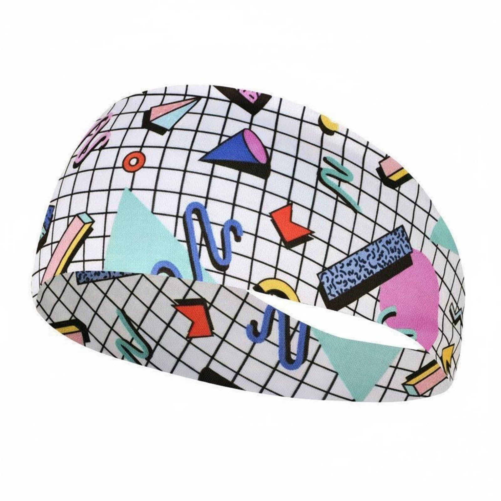 Swimming Ear Cover Band Multi-Functional Printed Athletic Headwrap Colorful Running Headband Stylish Prints Wide Fitness, Fa10-13|Sporting Goods | Fitness, Running & Yoga | Clothing & Acc-image-15