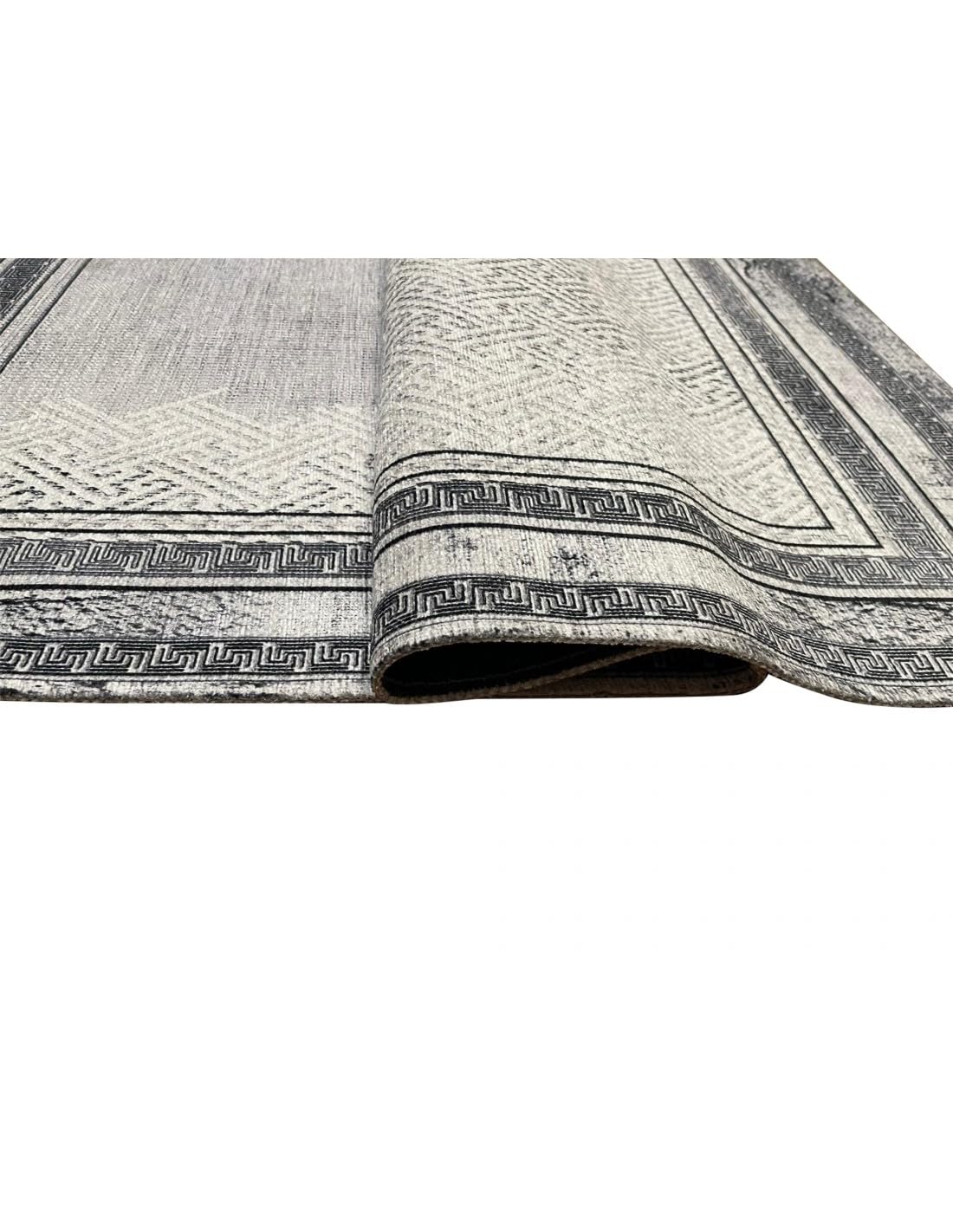 MANI TEXTILE Tappeto NAJAT Grigio 160 x 230 cm