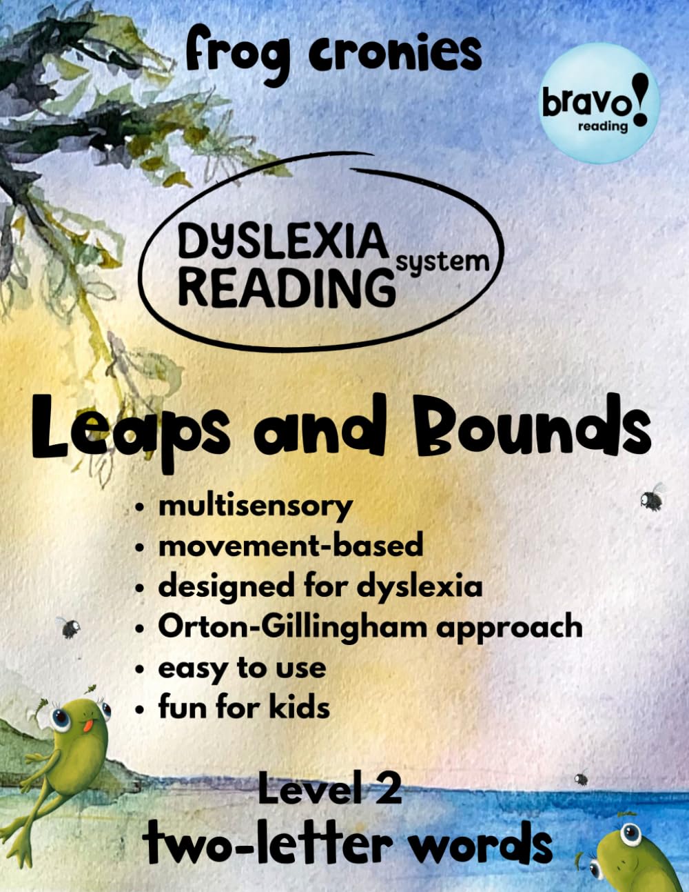 Bravo! Leaps and Bounds - Dyslexia Reading System: Two Letter Words