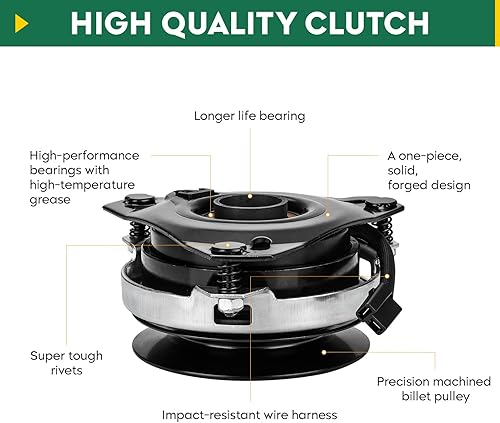 Miniatura 2 de AEagle Embrague eléctrico de toma de fuerza para John Deere AM106365, AM116654, AM118625, AM115091, AM123123 5215-27, 5215-34, 5215-9 X0177,
