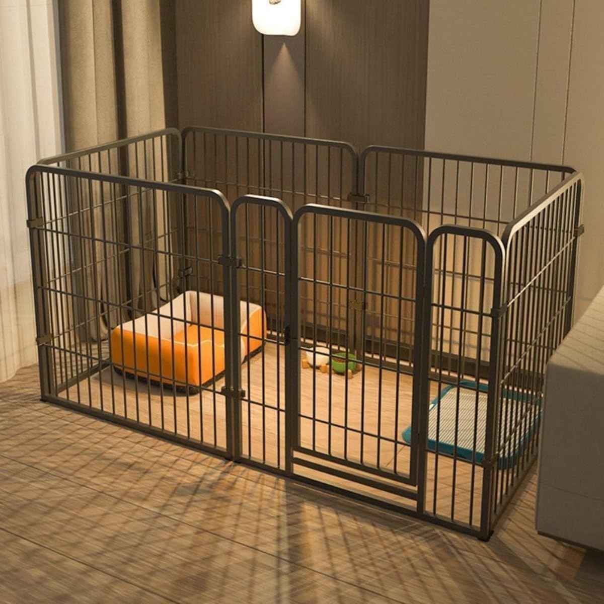 Amazon | TAYOA 犬 ペットフェンス ペットサークル サークルケージ 120