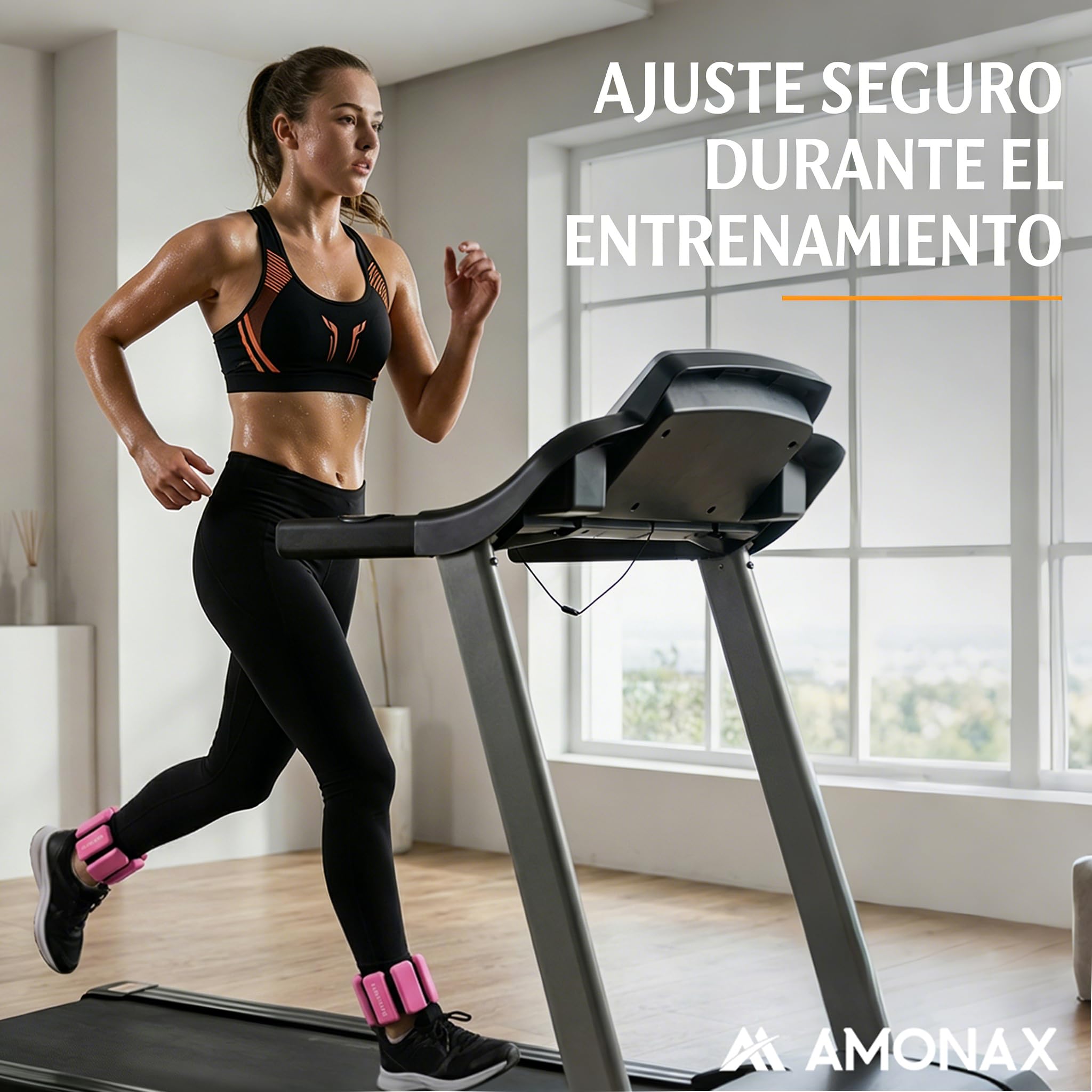 Amonax Adjustable Pesas Para Tobillos, Tobilleras Gimnasio Pesas Tobillos Para Mujeres Y Hombres, 2x1kg Pesas Tobilleras, Pesas Muñecas De Pilates, Pesas Para Muñecas Y Tobillos Para Yoga