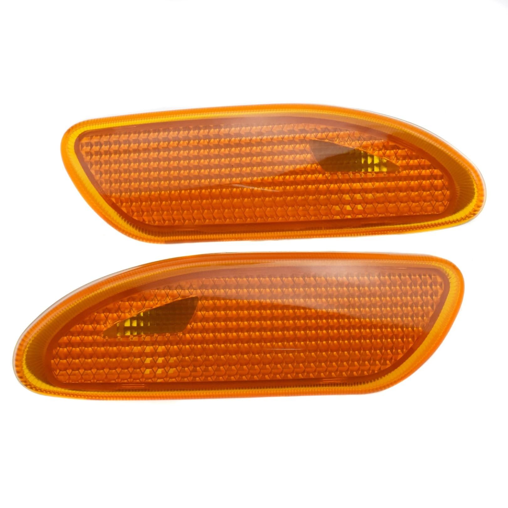 Marcador Lateral Del Coche Compatible Con Benz Para C230 Sport Sedan 2006 2007 Luces De Señal De Giro De Automóvil Lámpara De Flash De Giro Intermitente Conjuntos De Señal De Giro OEM: 2038200421(Left