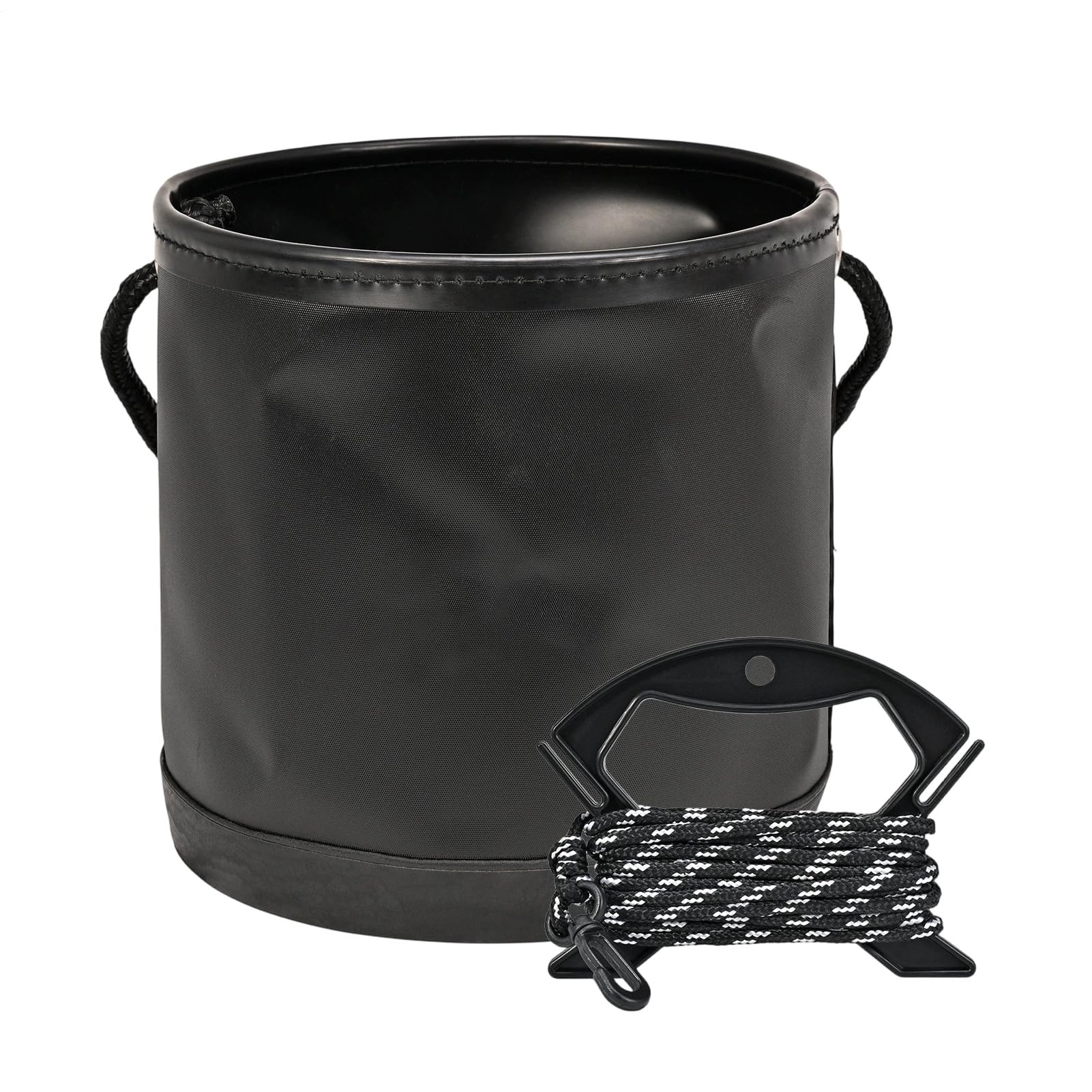 Secchio pieghevole da pesca, secchio per acqua pieghevole - Vaso salvaspazio per esterni da 4,5 litri - Contenitore per l'acqua a secchiello pieghevole, vaso per l'acqua da esterno salvaspazio, conten