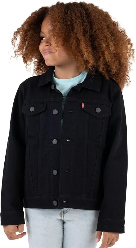 Levi's campera vaquera estilo camionero para niño