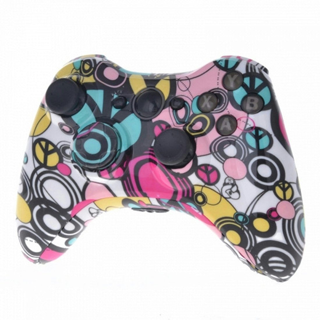 ModFreakz® Shell/button Kit Hydro Dipped Collection Circles and Bubbles (NOT A CONTROLLER, For Xbox 360 Controllers)