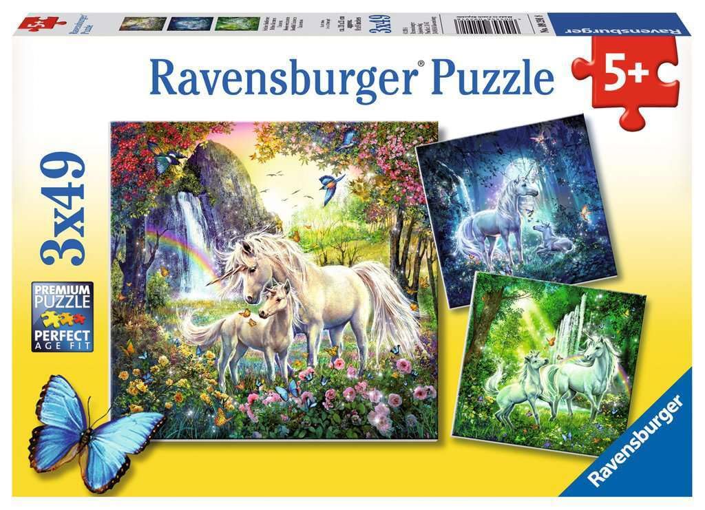 Ravensburger 09291 8 "Beautiful Unicorns Puzzle (147-Piece)