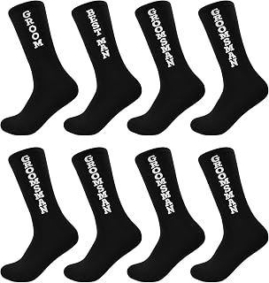 Groomsmen Socks Groomsmen Gifts for Wedding Bachekor Proposal Wedding Socks for Groom Groomsman Usher Black Cotton
