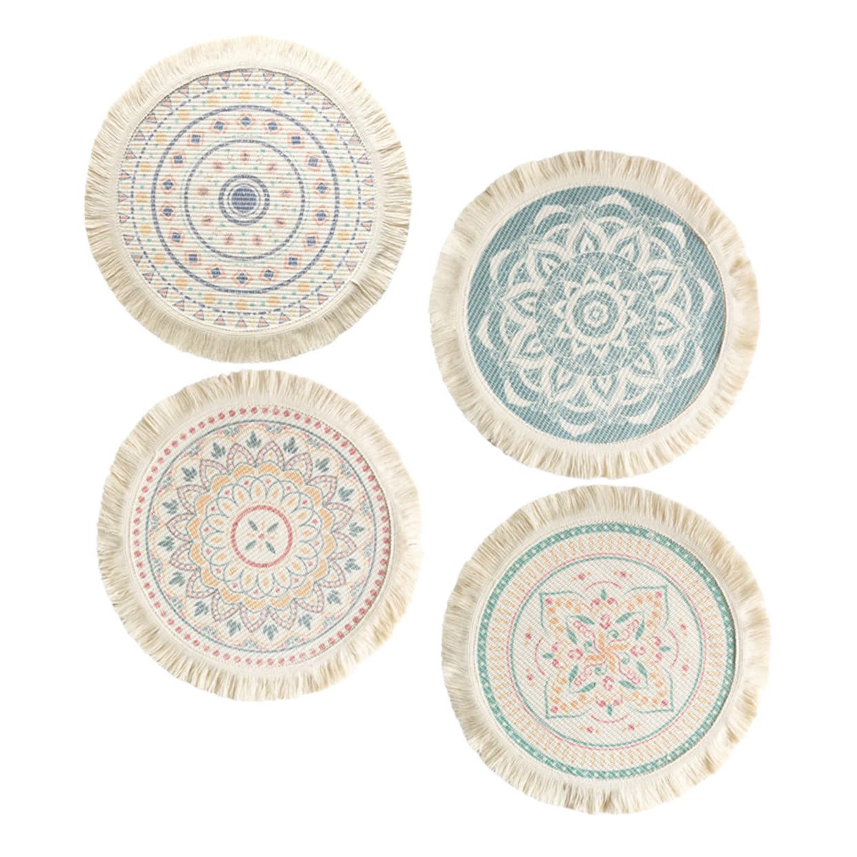 Set de table résistant à usure Hohopeti protection de table lavable pour repas de famille