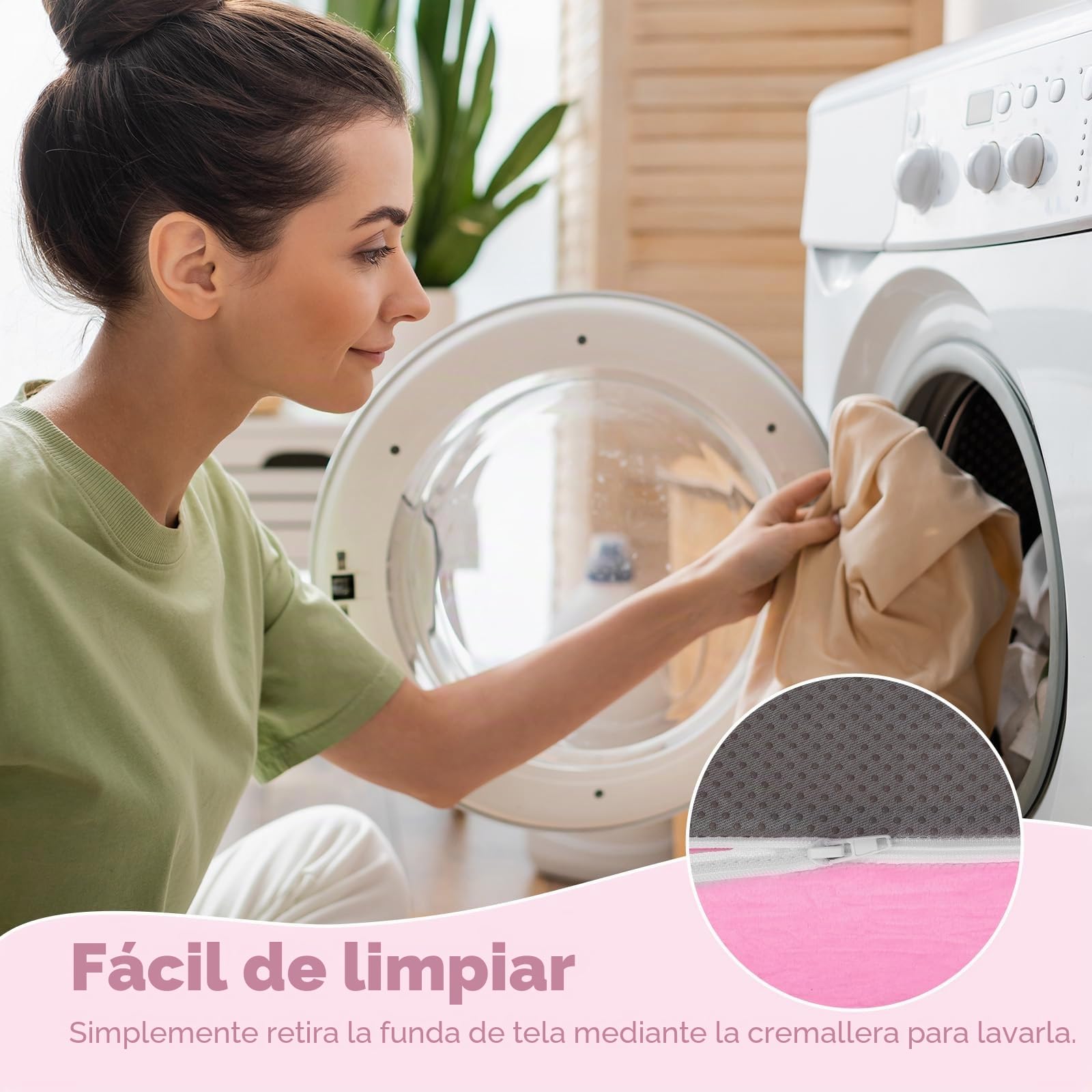 Sofá Plegable para Niños, Suave Cómodo Mini Sofá Infantil 2 en 1,Unicornio Rosa
