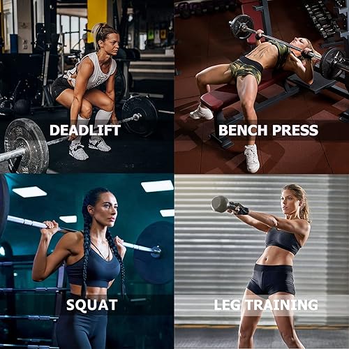 Miniatura 5 de Cinturón de cuero de moda para levantamiento de pesas para hombres y mujeres (4 pulgadas de ancho), cinturón de peso para gimnasio, soporte lumbar