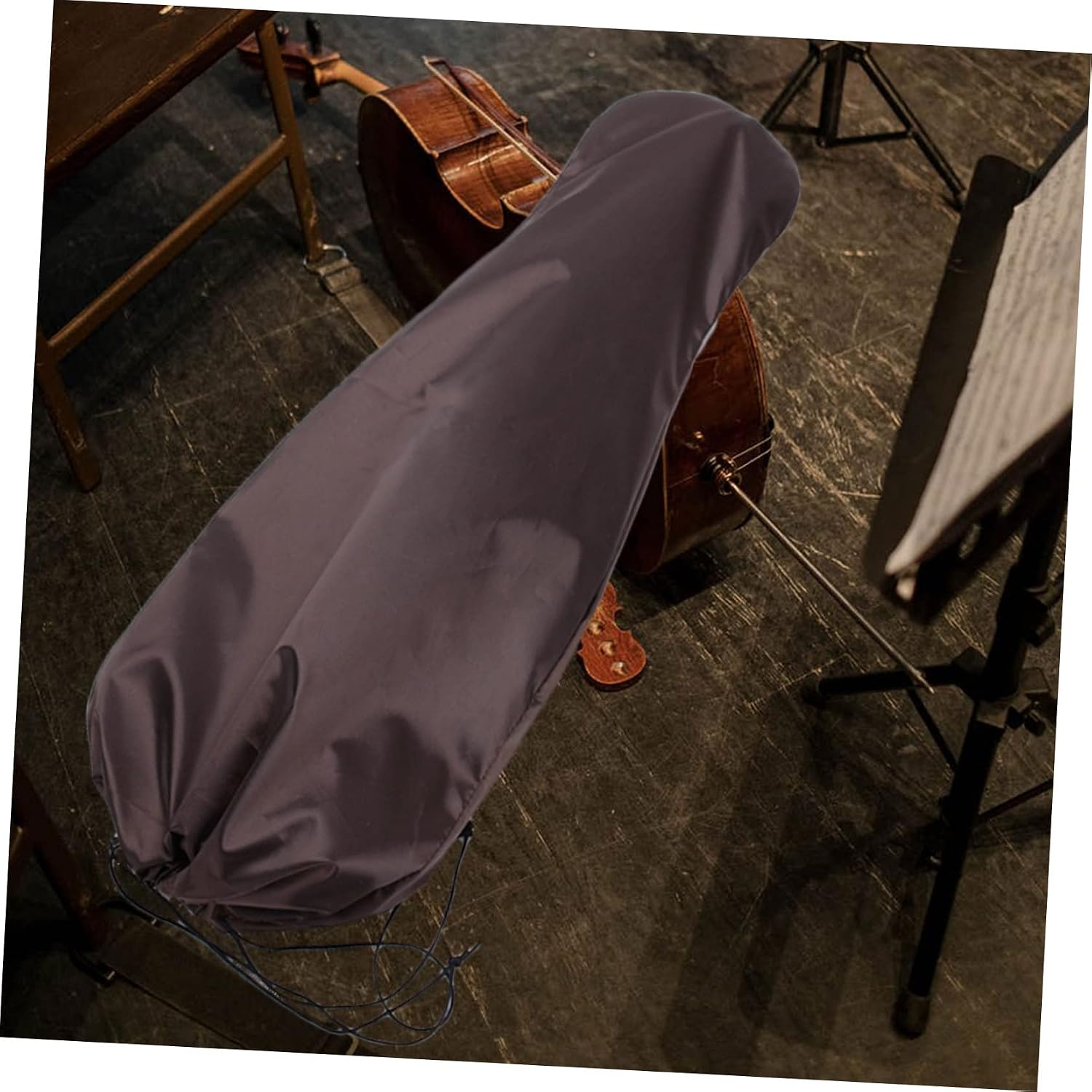 Yardwe 1pc Quality Silk Cello Cover Cello Supply Easy Storage Decorative Protective