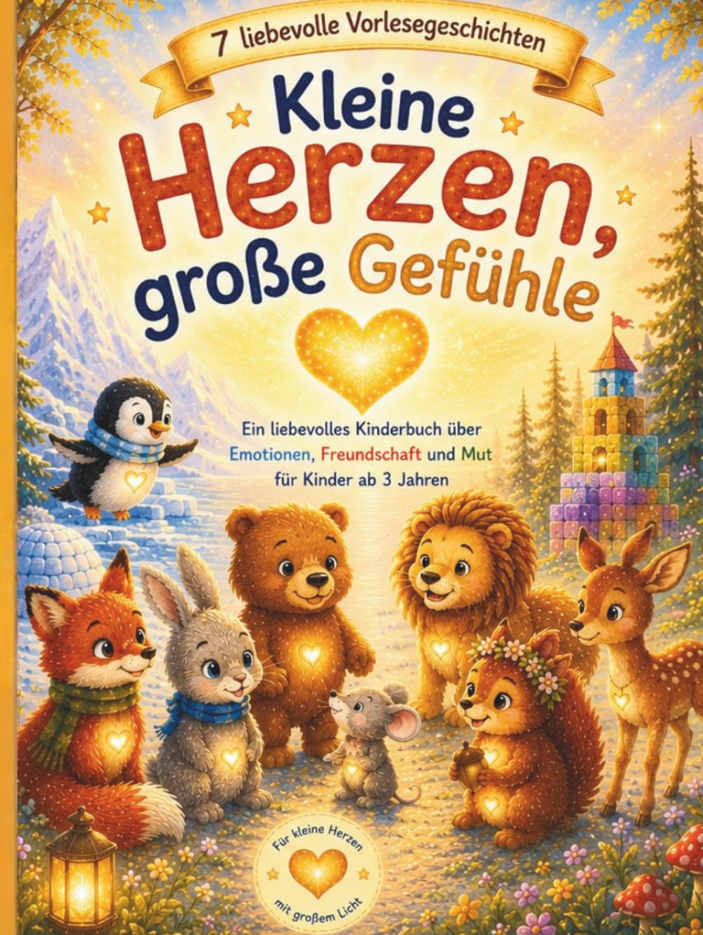 "Kleine Herzen, große Gefühle": Ein liebevolles Kinderbuch über Gefühle, Freundschaft und Mut - ab 3 Jahren
