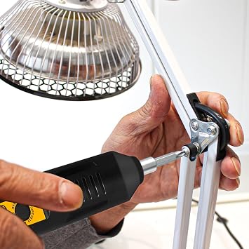 Cordless Screwdriver Rechargeable Compact Battery Operated Electric Screw Driver with Magnetic Bits, Type-C Charging, 12 Bits & Storage Box Small Power Screwdriver for DIY & Repairs
