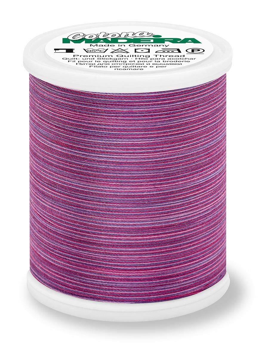 Madeira Petunia 9331-513 Cotona 30 Variegated Thread, 30Wt/440 Yd,