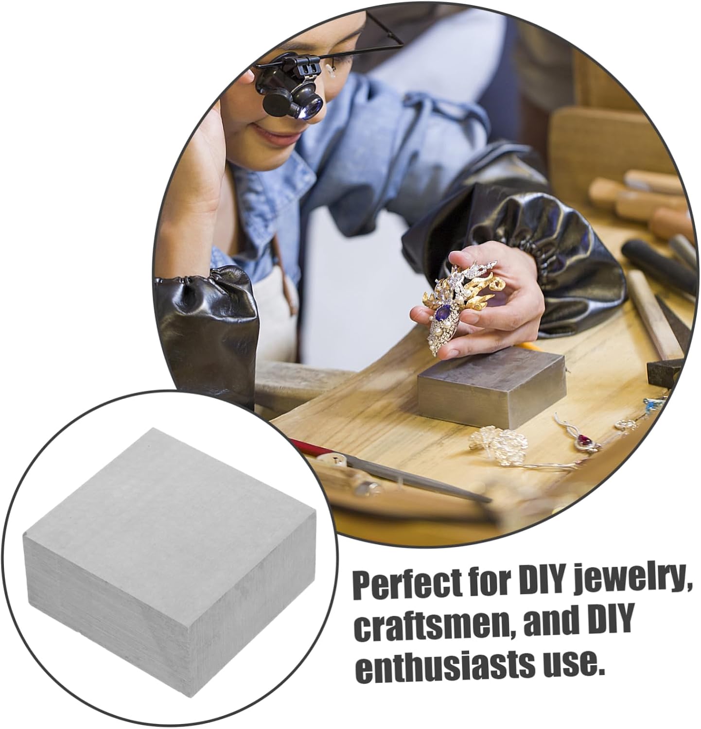 Iron Square Anvil Jewelry Tool for DIY Enthusiasts and Lovers