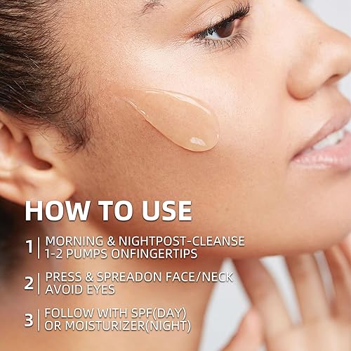 Miniatura 8 de Suero de retinol de vitamina C súper 22% para la cara fórmula antienvejecimiento e iluminadora avanzada con ácido hialurónico, niacinamida,