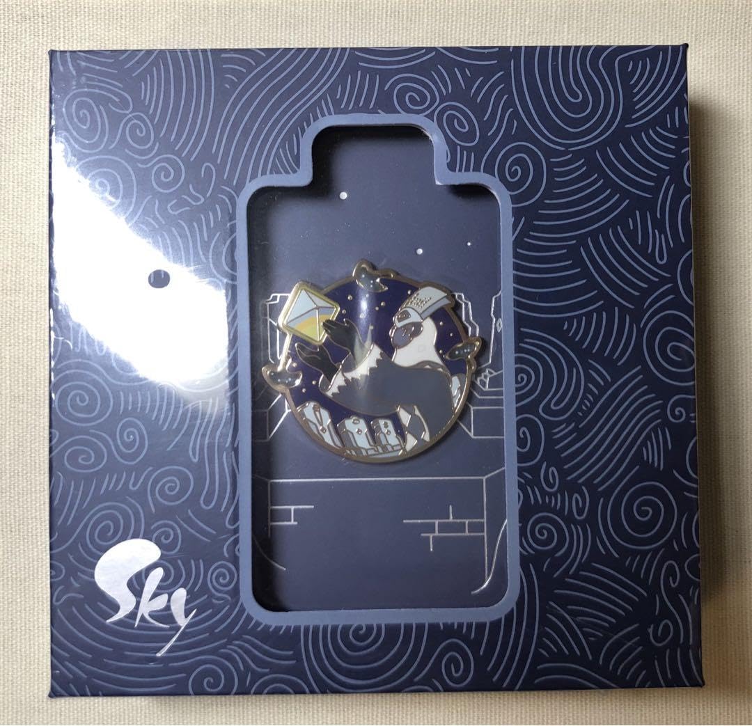 sky 星を紡ぐこどもたち　書庫の大精霊　ピンバッジ ピンバッジ 書庫の大精霊 – thatskyshop JP