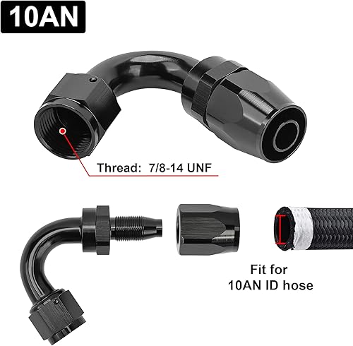 Miniatura 67 de EVIL ENERGY - Adaptador de manguera giratoria, color negro