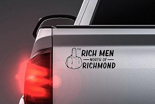 Miniatura 4 de Oliver Anthony - Rich Men North of Richmond - Calcomanía para auto y camión (blanco)