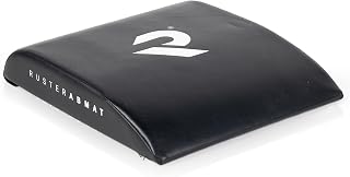 RUSTER AB Mat – Cojín Abdominal Ergonómico para Core Training | Apoyo Lumbar Antideslizante con Foam de Alta Densidad y Polipiel Resistente | Entrenamiento en Casa y Gimnasio