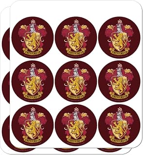 Harry Potter Gryffindor Painted Crest Planner Calendar Scrapbooking Crafting Stickers