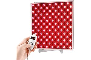 Red Light Lamp with Timer - Deep Red 660nm Near Infrared 850nm Therapy Lamp