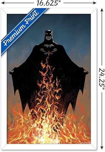 Miniatura 25 de Trends International DC Comics Batman - Póster de pared de fuego Versión con marco dorado