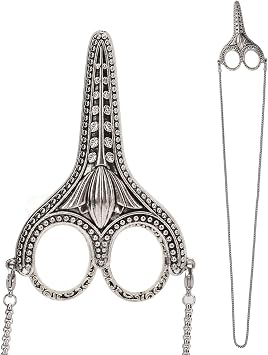 ZenithAur Vintage Scissors Classic Crane Design Sewing Scissors Stork Scissors Dressmaker Embroidery DIY Tools Needle Artwork Vintage Classic Craft Collection