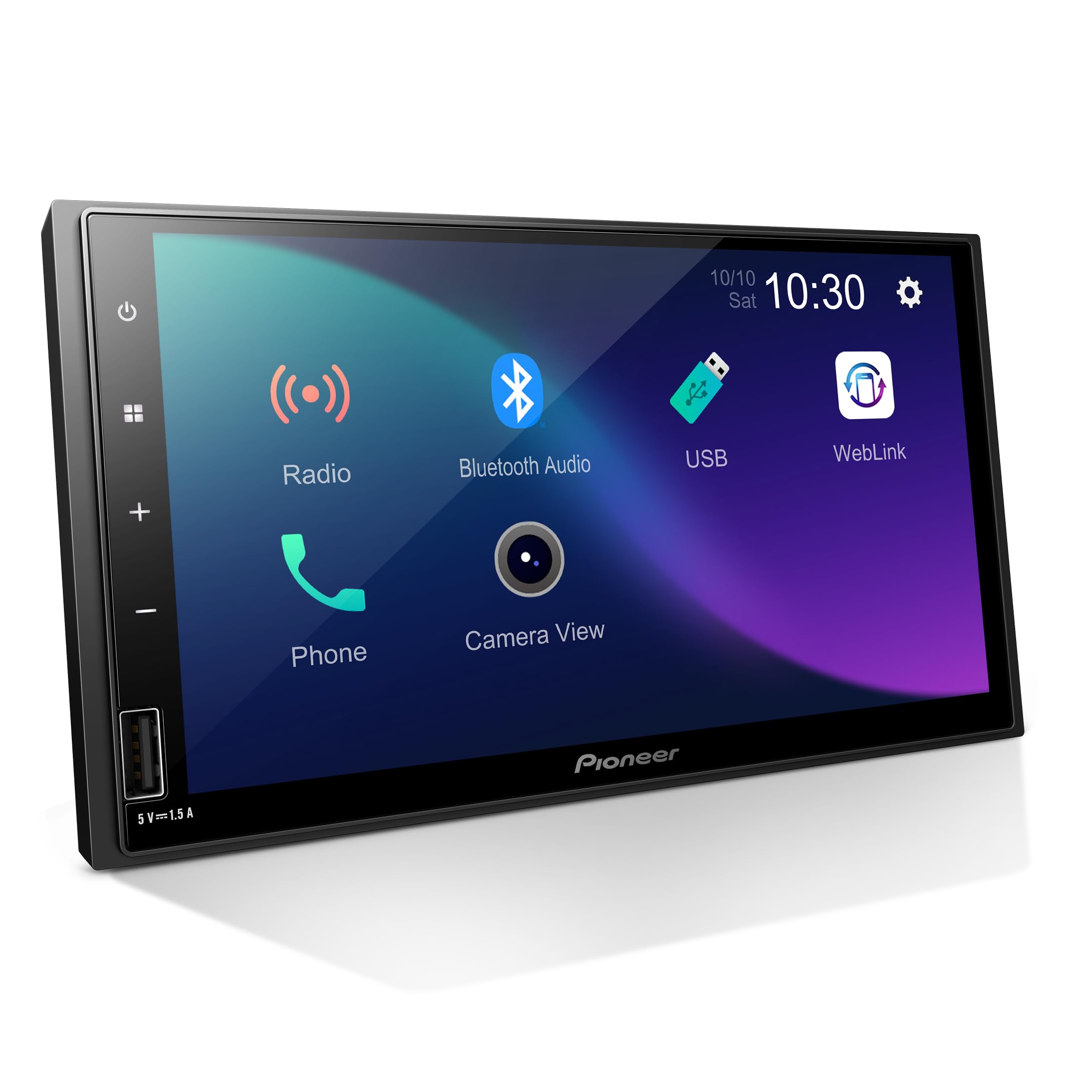 Pioneer DMH-470EX 7" Touchscreen Double Din Car Stereo
