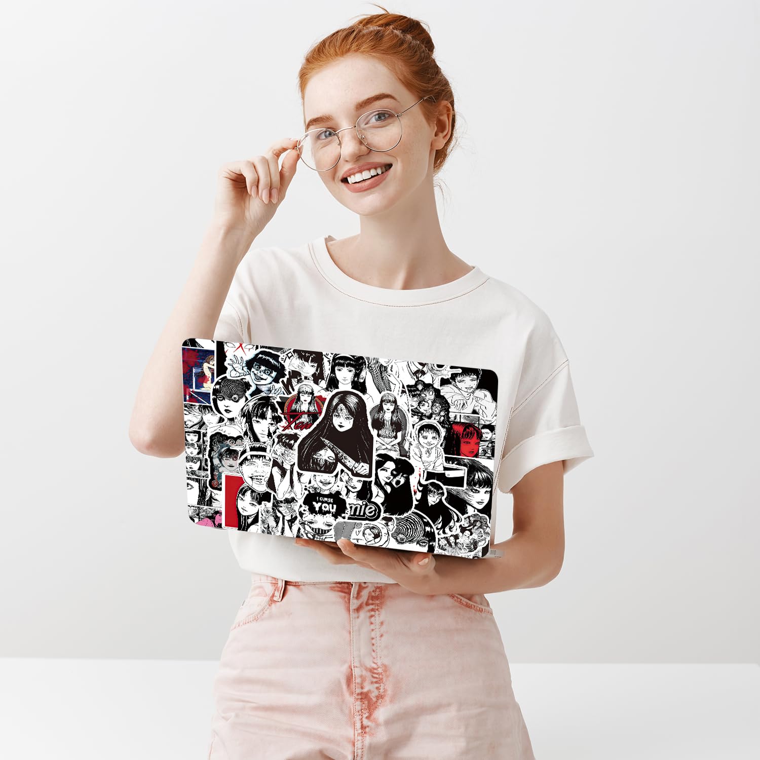 Tomoe Ito Junji Terror Aufkleber Set – Wasserdichte Graffiti-Aufkleber Für Auto, Koffer, Handy, Stylisches Design