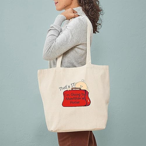 Miniatura 3 de CafePress Going To Mawmaw's Funny Tote Bag Natural Canvas Tote Bag, Cloth Shopping Bag