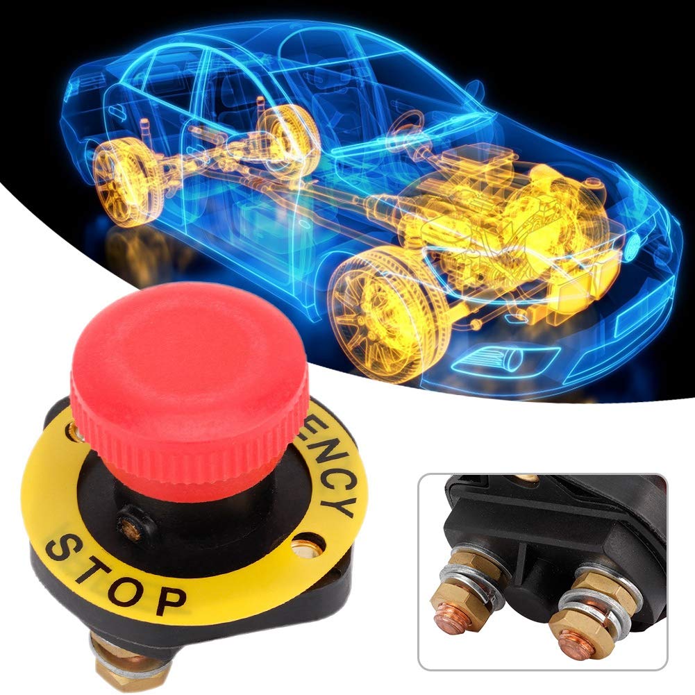 Coupe-Circuit Batterie Camion Voiture 300A – Interrupteur Déconnexion Haute Puissance 12-24V