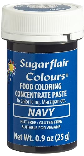 Miniatura 5 de Sugarflair - Pasta concentrada para colorante alimentario, 0.88 oz de color rojo navideño