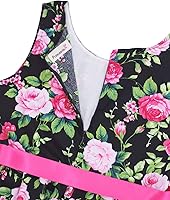 Vista 65 de Vestido de verano para niña, de algodón, con diseño floral